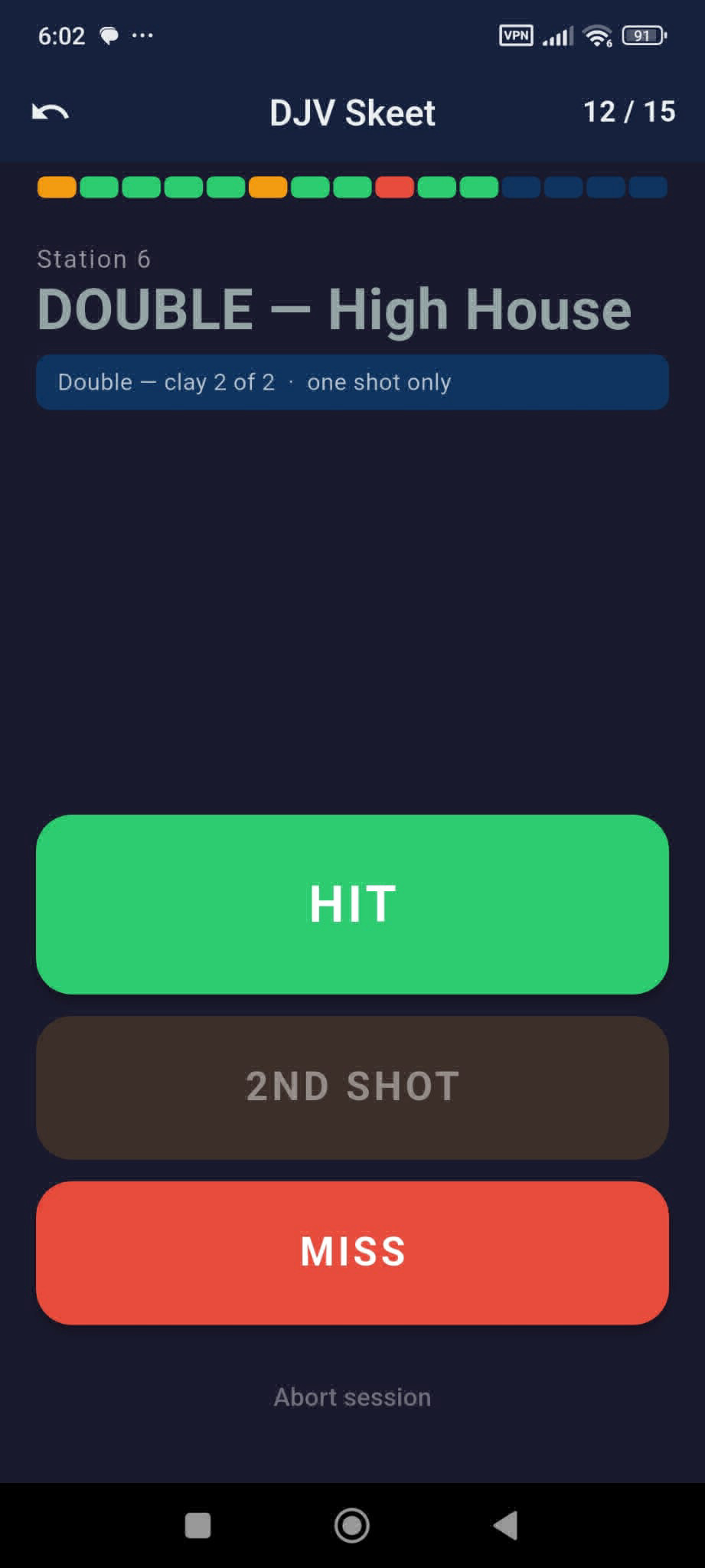 Log every target as you shoot it